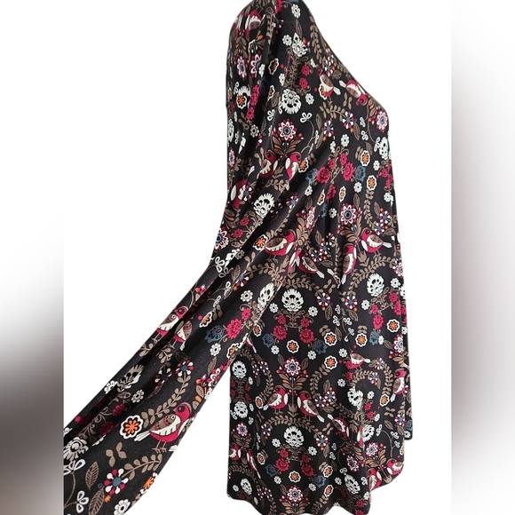 INTRO LOVE THE FIT HI LO BLACK BURGUNDY MULTI COLOR SZ XL - Picture 3 of 11